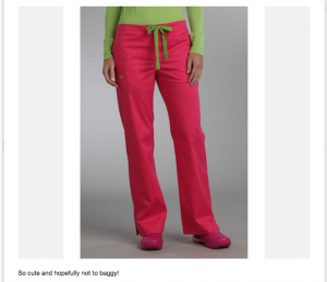MedCouture scrub pants on scrubshopper.com